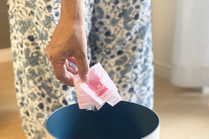 持ち運びも便利。捨てるのも簡単。